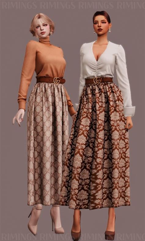 gucci skirt replica|gucci skirt sims 4.